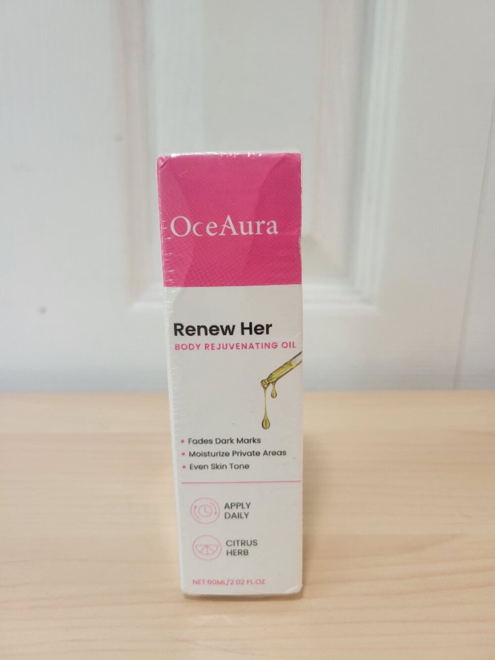 OCEAURA Renew Her Body Rejuvenating Oil (60ml / 2.02 fl oz) NEW SEALED